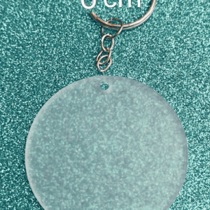 DOCENA LLAVERO 6 CM SUBLIMABLE