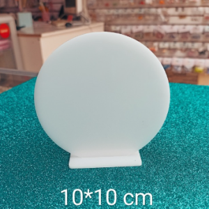 GALVANO CIRCULO BLANCO 10 CM