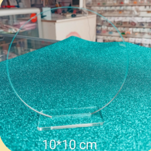 GALVANO CIRCULO TRANSPARENTE 10 CM
