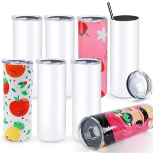 VASOS TUMBLER INCLUYE BOMBILLA METALICA 20 OZ