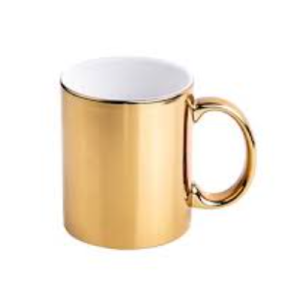 TAZA DORADA ESPEJO 11 ONZAS