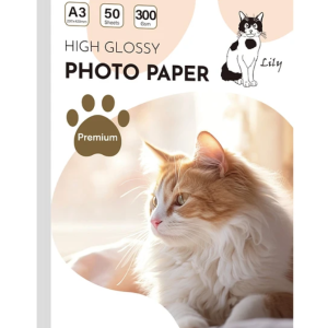 PAPEL FOTOGRÁFICO 300GR A4 50 HOJAS