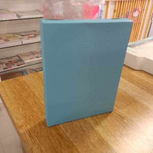 CAJA PARA AGENDA A5 COLOR CELESTE