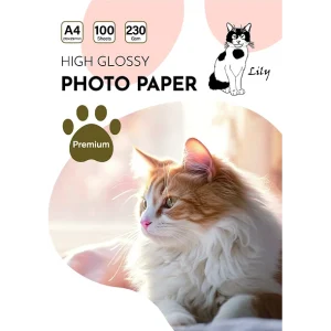 PAPEL FOTOGRAFICO 230 100 HOJAS A4