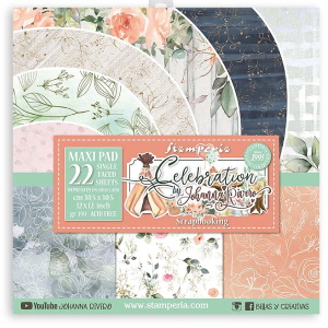 COLECCIÓN 22 PAPELES 12 X 12 CELEBRACIÓN JOHANNA RIVERO