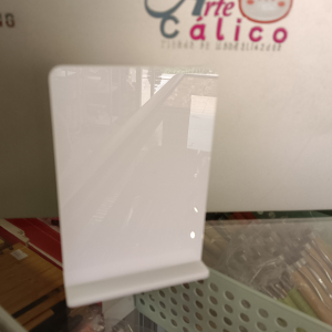 GALVANO RECTANGULAR BLANCO