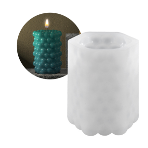 MOLDE SILICONA PARA VELAS Y JABONES CON FORMA HEXAGONAL