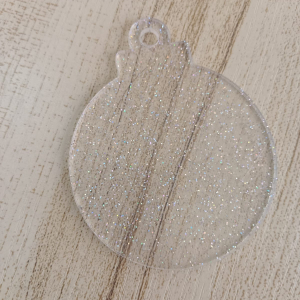PACK 5 ESFERA PLANA GLITTER