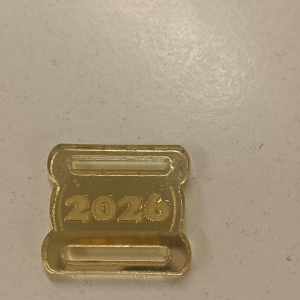 PACK 10 UNIDADES PASADOR DE MEDALLA OVALADO 2026
