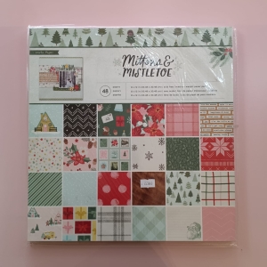 PAPER PAD PAPEL SCRAPBOOKING 48 HOJAS 24 DISEÑOS 30.4X30.4CM