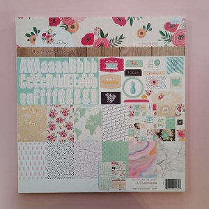 PAPER PAD PAPEL SCRAPBOOKING 19 HOJAS 36 DISEÑOS 30.4X30.4CM