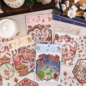 STICKERS PARA CREAR ESCENARIOS PANDA