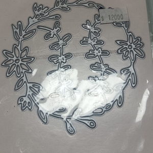 TROQUEL CIRCULO FLORES