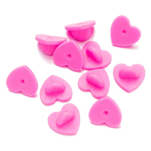 BASE PIN CORAZON PLASTICA, INCLUYE BASE CONTRARIA METALICA