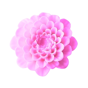 MOLDE DE SILICONA FLOR DALIA AROMATERAPIA VELAS 8,4 X 8,2 CM