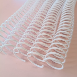 PACK 10 ESPIRAL Nº32, PASO 2:1 BLANCO